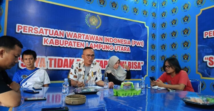 Anggota PWI Lampura Dilarang Ikut Politik Praktis Pilkada 2024