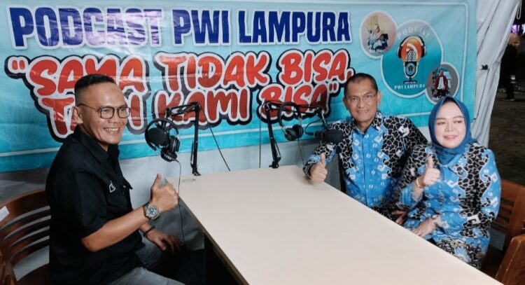 Pekan Raya Lampung 2024, Bupati Apresiasi PWI Lampura Tampil Beda