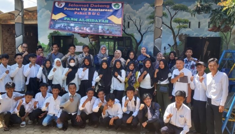 Dinas Pendidikan Lakukan Monitoring Pelaksanaan Uji Keseteraan Paket A, B Dan C Di Lampura 