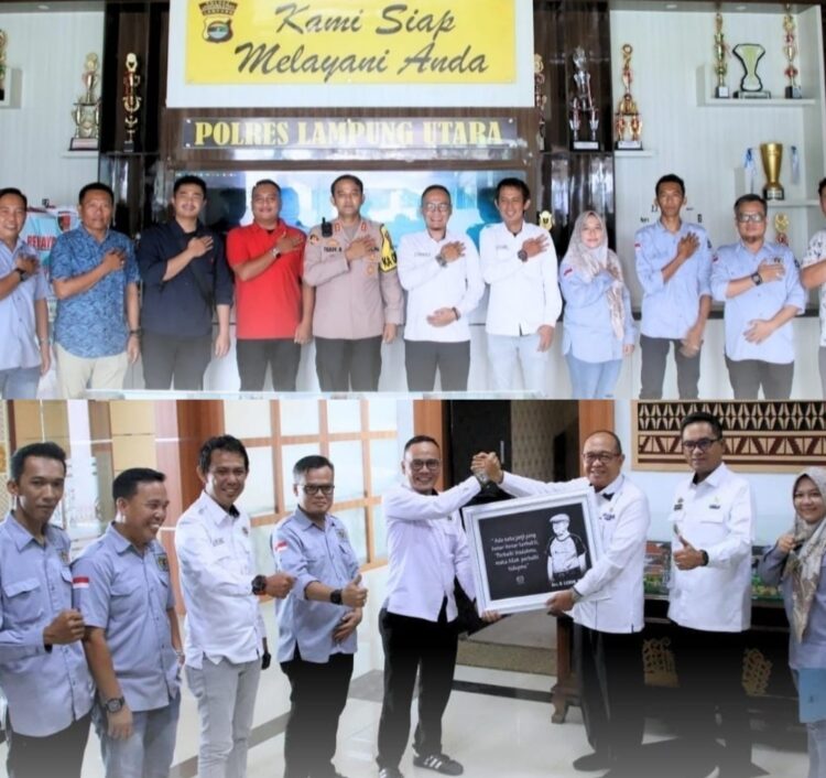 Kapolres Dan Sekkab Apresiasi Program Kerja  PWI Lampura