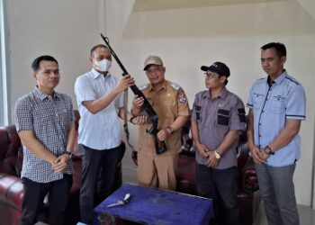 Lagi, Polres Mesuji Terima Penyerahan 2 Pucuk Senpira Dari Masyarakat