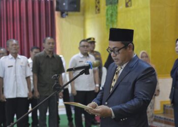Sah, KPU Mesuji Lantik 35 Anggota PPK, Siap Jalankan Tugas Pilkada 2024