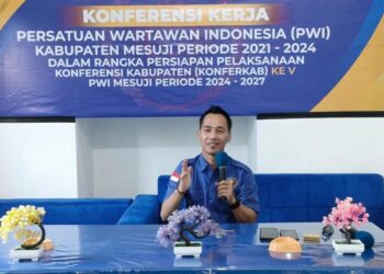 Panitia Konferkab ke V PWI Mesuji , Resmi Buka Penjaringan Calon Ketua