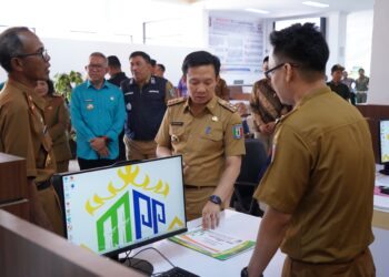Pj. Bupati Pringsewu Marindo kunjungi Mal Pelayanan Publik (MPP) Kabupaten Pringsewu