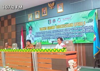 Pemkab Pringsewu Gelar FGD Penyusunan Dokumen KLHS RPJMD