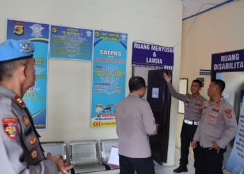 Pastikan Pelayanan Publik di Lingkup Polres Mesuji Bebas Pungli, Ini Yang Dilakukan Wakapolres