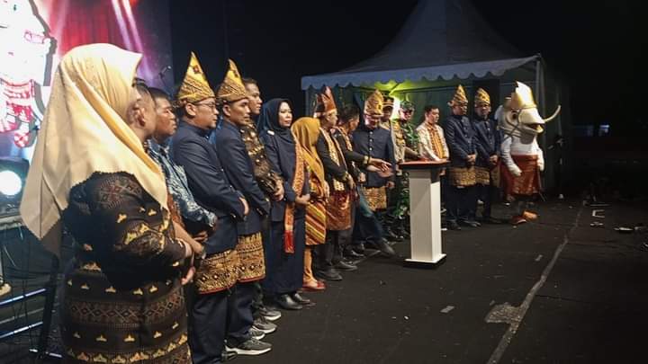 Gandeng Happy Asmara, KPU Mesuji Luncurkan Maskot Pilkada Juga Bikin Warga Terhibur