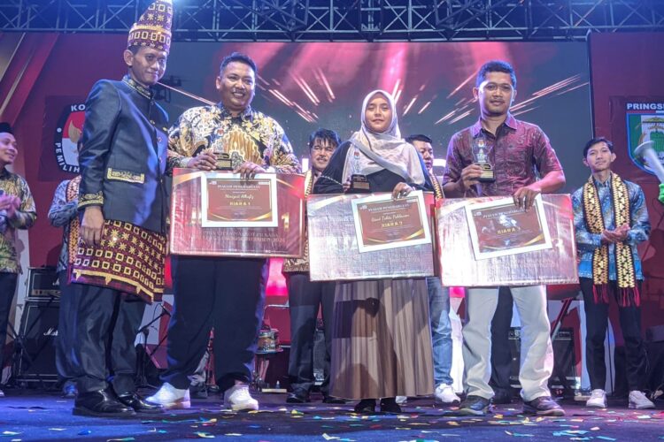 KPU Pringsewu Launching Jingle dan Maskot Pilkada 2024