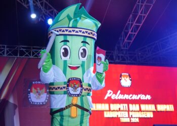 Pringsewu creative EO lokal yang sukses menyelenggarakan Peluncuran logo Pilkada Kabupaten Pringsewu Tahun 2024