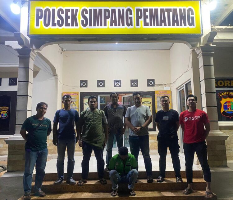 Curi Besi Tua di PT TBL, Warga Tuba Dibekuk Satreskrim Polsek Simpang Pematang