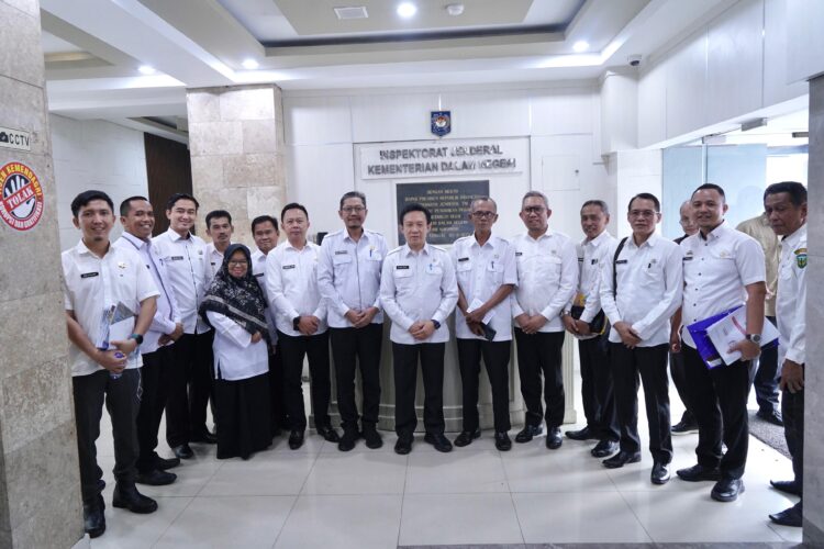 Pj. Bupati Pringsewu, Marindo Kurniawan, Melaksanakan Penilaian Penjabat Kepala Daerah di Inspektorat Jenderal Kementerian Dalam Negeri