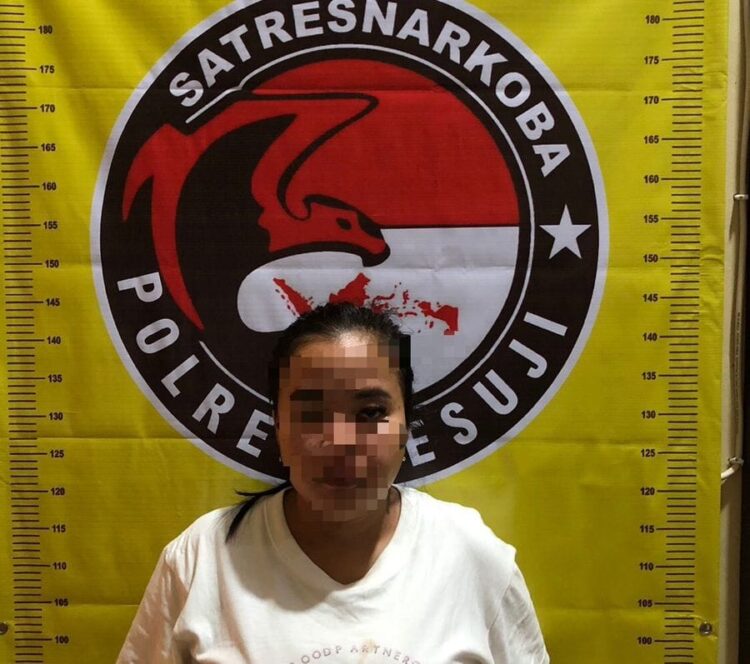 Bawa Ekstasi, Seorang Wanita di Tangkap Sat Res Narkoba Polres Mesuji