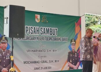 Mantan Kejari Tubaba Sebut Novriwan Jaya Sebagai Bupati, IQbal 12 Tahun Di Kantim