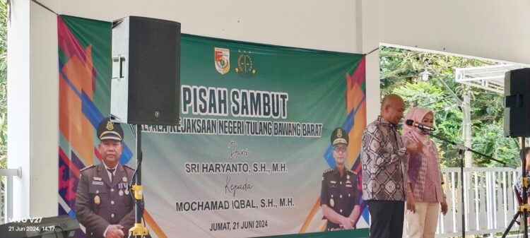 Mantan Kejari Tubaba Sebut Novriwan Jaya Sebagai Bupati, IQbal 12 Tahun Di Kantim