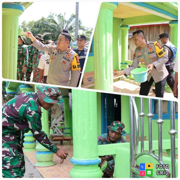 HUT Bhayangkara ke 78, Kapolres Mesuji Gelar Bhakti Religi di Masjid Al Ikhlas Labuhan Permai