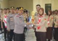 Polres Pringsewu Apresiasi Kontingen Saka Bhayangkara atas Partisipasi di Lomba Tingkat Polda Lampung