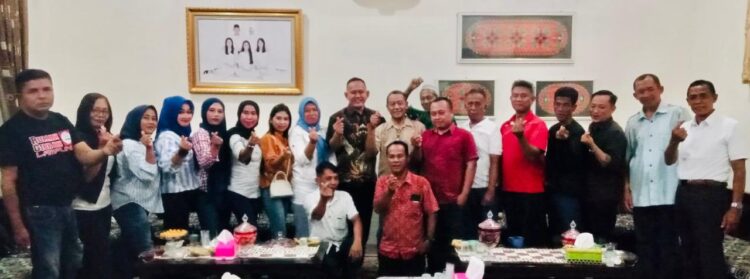Pengurus Partai Demokrat Kabupaten Pringsewu Mengunjungi Kediaman DR.H.Fauzi.