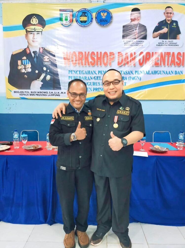 Inspirasi Hebat: H. Tony Eka Candra, Pengurus ICMI dan GRANAT, Meraih Penghargaan BNN Kedua Kali Atas Komitmen dan Kontribusi Dalam P4GN.