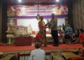 Rangkaian HUT Bhayangkara ke 78, Polres Mesuji Gelar Pagelaran Wayang Kulit
