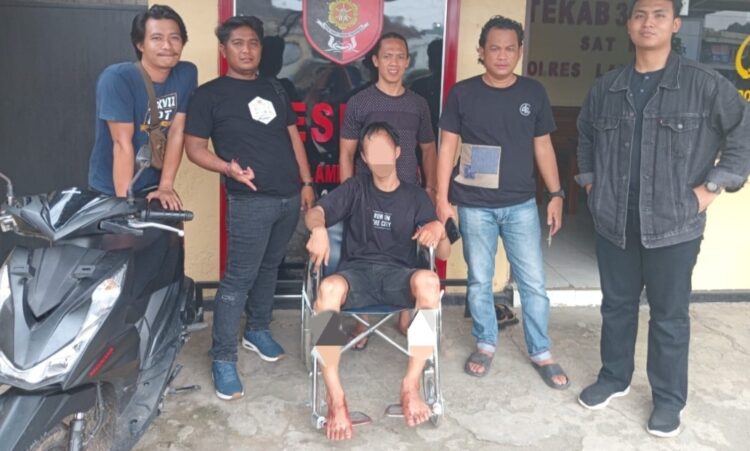 Pelaku Perampasan Motor Pelajar SMK N 1 Kotabumi, Dilumpuhkan Tekab 308 Polres Lampura