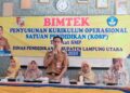 Wujudkan Pendidikan Berkualitas, Dinas Pendidikan Lampura Gelar Bimtek KOSP