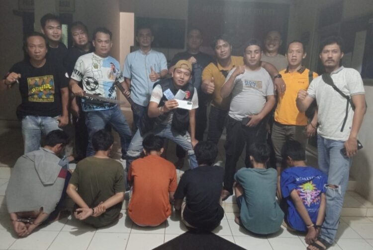 Komplotan Pelaku Curas Di Lampung Utara Di Bekuk Polisi