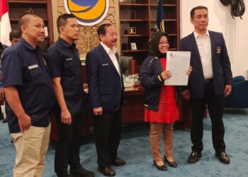 Resmi, Elfianah Diusung NasDem Maju Pilkada Mesuji 2024