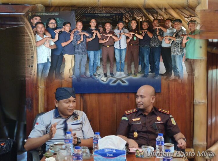 Kepala Kejari Tubaba M Iqbal Bangun Sinergitas Bersama PWI