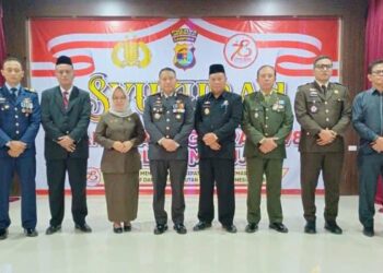 Hadiri Upacara HUT Bhayangkara Ke 78 Tahun, Ini Ungkapan Ketua Bawaslu Mesuji