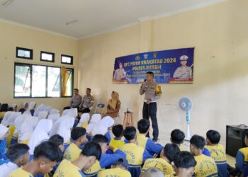 Operasi Patuh Krakatau 2024, Satlantas Polres Mesuji Lakukan Binluh ke Pelajar