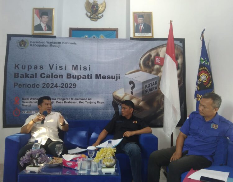 Siap Mengabdikan Diri, Ini Salah Satu Alasan Bob Nasution Maju Pilkada Mesuji 2024