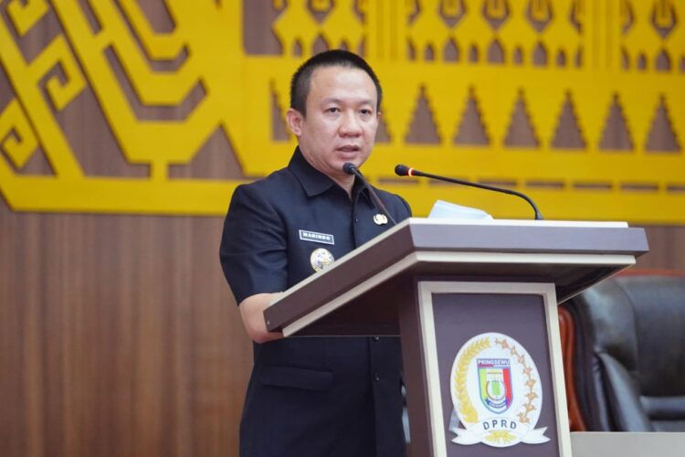 Penjabat Bupati Pringsewu Sampaikan Rancangan Perubahan KUA-PPAS 2024