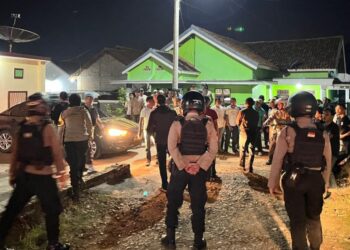Hentikan Orgen Remix, Polisi Buang Tembakan, Ini Kata Polres Lampung utara