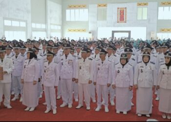 Pj Bupati Lampung Utara Kukuhkan Perpanjangan Masa Jabatan 231 Kades Di Lampura