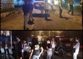 Polres Lampura Operasi Kenakalan Remaja Di Malam Hari
