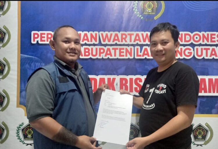 Dua Anggota PWI Lampura Ajukan Cuti, Ikut Timses Calon Kepala Daerah