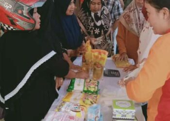 Mengisi Rangkaian HUT.RI Ke 79 Pemkab Lamsel Gelar Pasar Murah