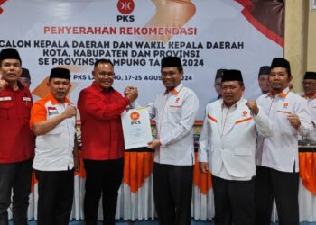 Duet Nanang Ermanto – Antoni Imam, siap berlaga diPilkada Lamsel