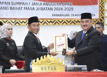 35 Anggota DPRD Terpilih Dilantik, Busroni : Terimakasih Kepada seluruh Masyarakat