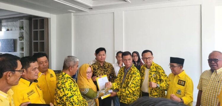 Golkar Resmi Usung Elfianah – Yugi Maju Pilkada Mesuji