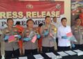 Gelar Ekspos Penangkapan Pelaku Pemerasan, Begini Pesan Kapolres Mesuji