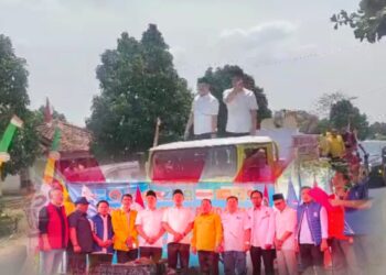Daftar Di KPU, NoNa : Terimakasih Parpol, Kita Bangun Tubaba Bersama