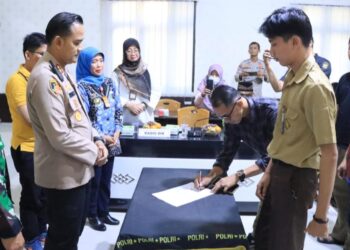 AKBP Teddy Rachesna Gelar Mitigasi, Cegah Tawuran Pelajar Dan Geng Motor DI Lampura