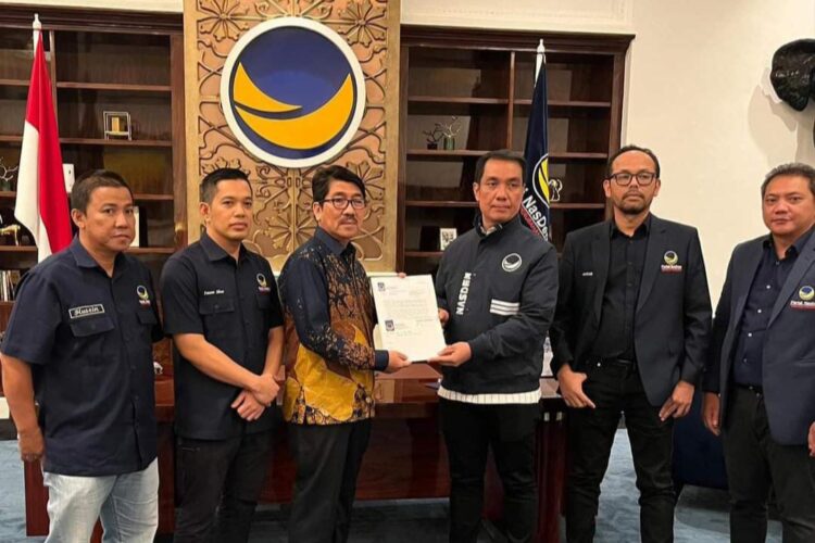 Partai Nasdem Rekomendasikan Hamartoni Ahadis Maju Pilkada Lampura