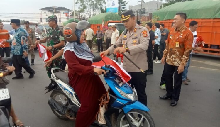 HUT RI ke – 79, Kapolres Lampura Ajak Masyarakat Tumbuhkan Semangat Kebangsaan Dan Cinta Tanah Air