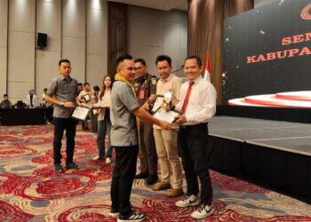 Terbaik Penanganan Pelanggaran Pemilu 2024, Sentra Gakkumdu Polres Lampura Raih Penghargaan
