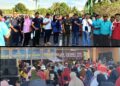 Waduh..Ribuan Masyarakat Kerumuni Kantor Desa Negara Ratu