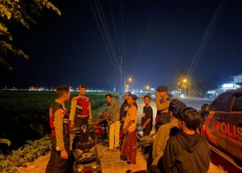 Cegah tindak Kejahatan, Polres Pringsewu Intensifkan Patroli dan Hunting di Berbagai Titik Strategis