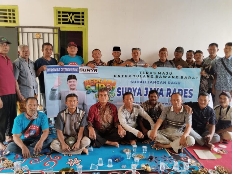 2.779 Relawan Jarum Tubaba Sepakat Menangkan Kotak Kosong,