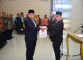 Pj Bupati Levi Lantik Wahyu Umbara Sebagai Pj Sekda Mesuji